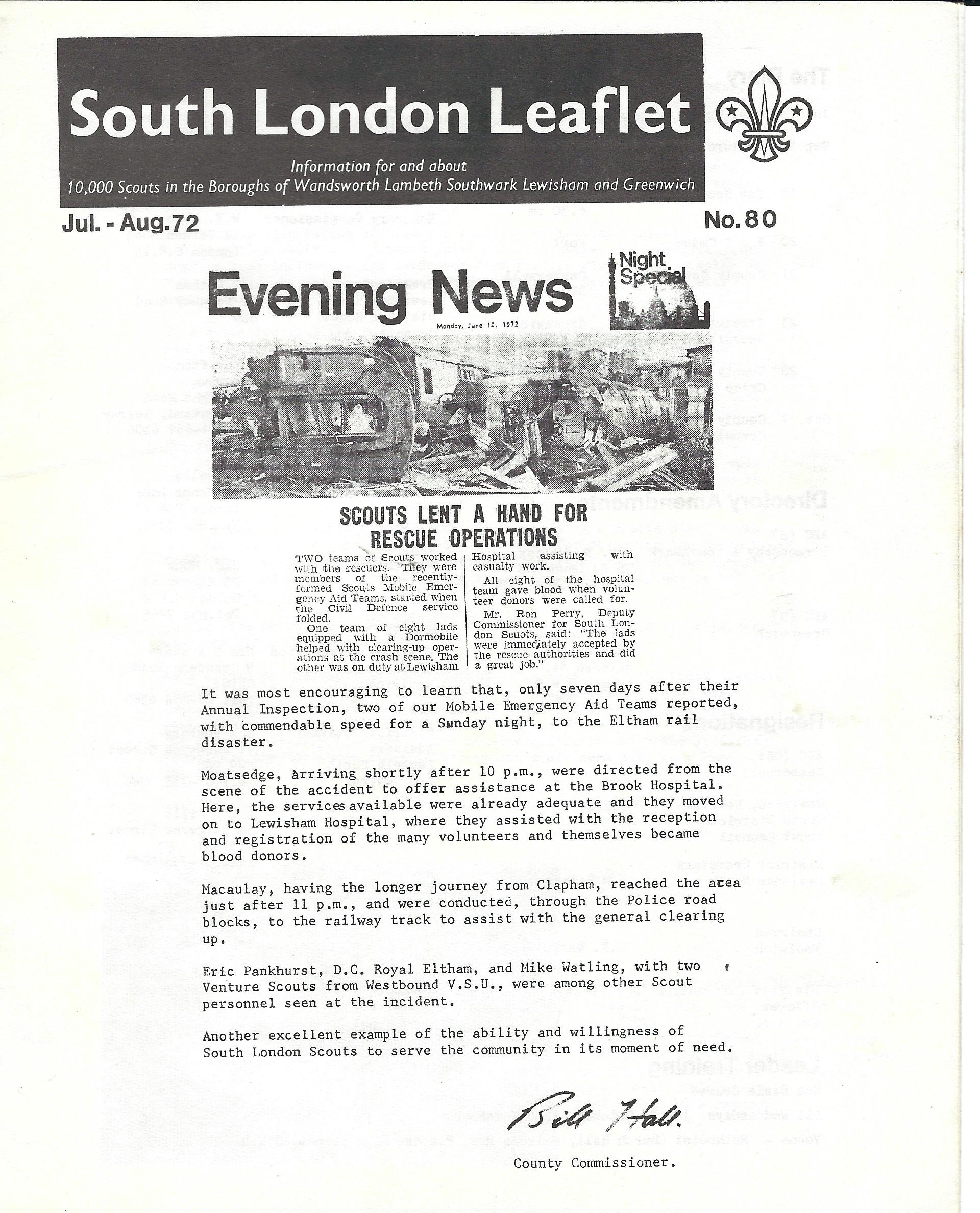 South London Leaflet Jul-Aug 1972